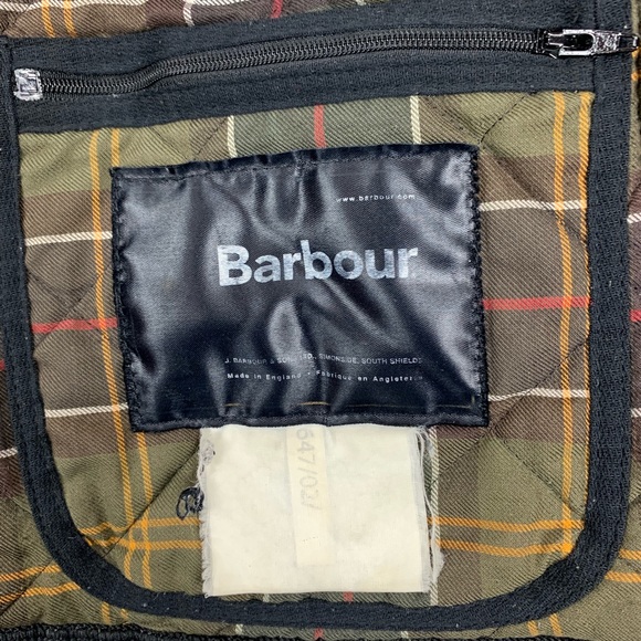 Barbour Mens Quilted Black Jacket - Picture 3 of 6